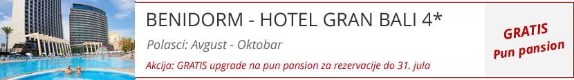 Leto 2025, letovanje - Benidorm - Španija