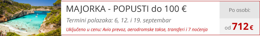 Leto 2025, letovanje - Majorka - Španija