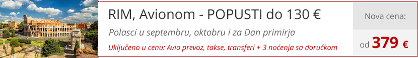 Vikend putovanja - Rim - Italija