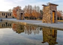 Nova godina 2025 - Madrid - Hoteli: Hram Debod