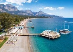 Leto 2024, letovanje - Kemer - Hoteli: Pogled na plažu