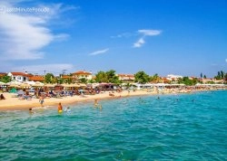 Leto 2024, letovanje - Nikiti - Apartmani: Pogled na plažu