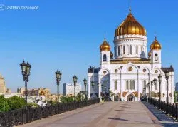 Prvi maj - Moskva i Sankt Peterburg - Hoteli: Hram Hrista spasitelja