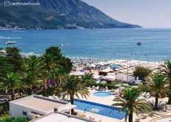 Leto 2026, letovanje - Bečići - Hoteli: Pogled na plažu