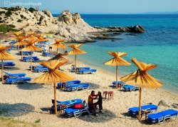 Leto 2025, letovanje - Sitonija - Apartmani: Plaža Armenistis, nedaleko od Sartija