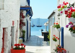 Leto 2025, letovanje - Bodrum i Marmaris - Hoteli: Ulica u Bodrumu