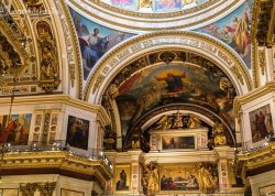 Prolećna putovanja - Sankt Peterburg - Hoteli: Unutrašnjost crkve Svetog Isaka