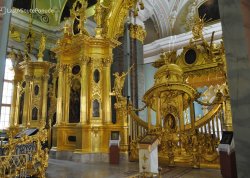 Prolećna putovanja - Sankt Peterburg - Hoteli: Unutrašnjost crkve Svetog Petra i Pavla