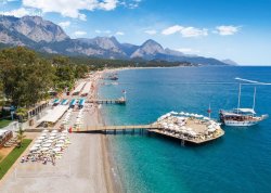 Leto 2025, letovanje - Kemer - Hoteli: Pogled na plažu
