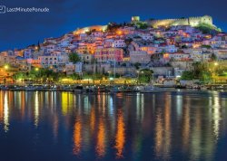 Leto 2025, letovanje - Kavala - Hoteli: Kavala noću