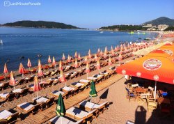Leto 2025, letovanje - Bečići - Hoteli: Bar na plaži